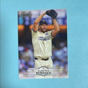 Clayton Kershaw LA Dodgers 2025 Topps Stadium Club card #70